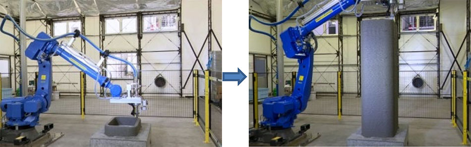 埋設型枠のスポーツベット 2chプリンティング状況