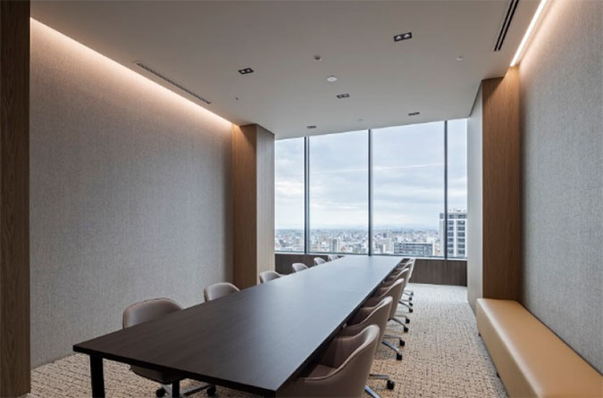共用会議室（最上階）