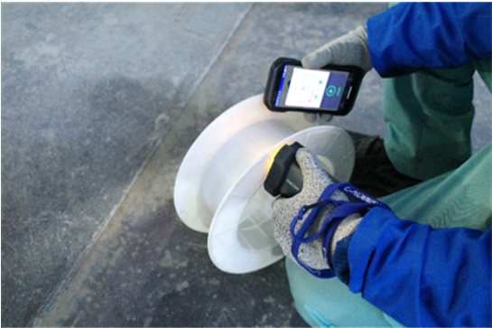 廃プラスチックの材質確認