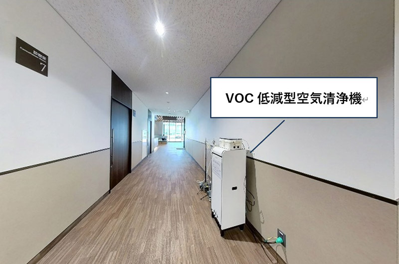 スポーツベット ライブ病院廊下