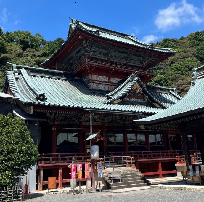 着工前の拝殿の外観