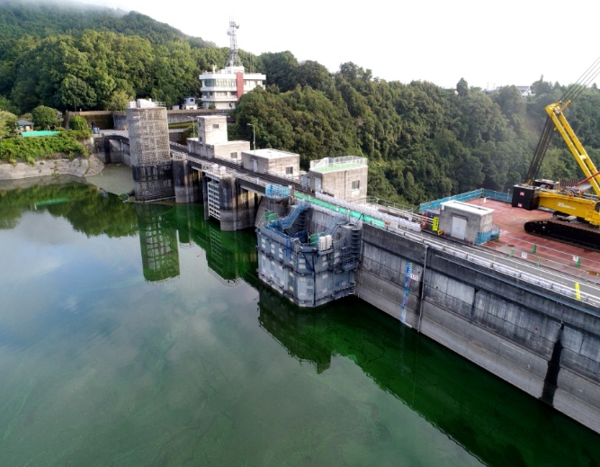 扉体ブロックの設置状況の写真2