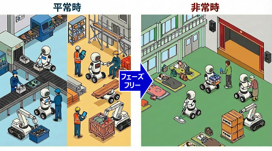 フェーズフスポーツ ベット おすすめロボットの概要図