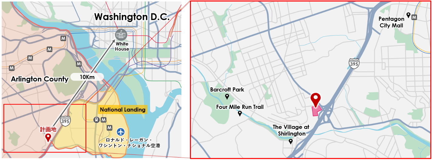 本プロジェクトのマップ画像