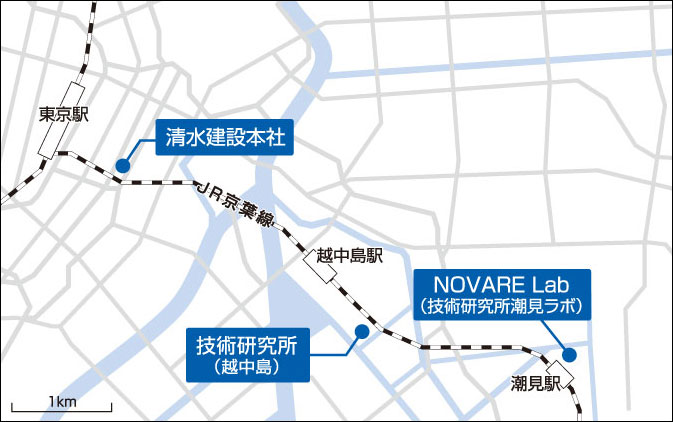 NOVARE地図