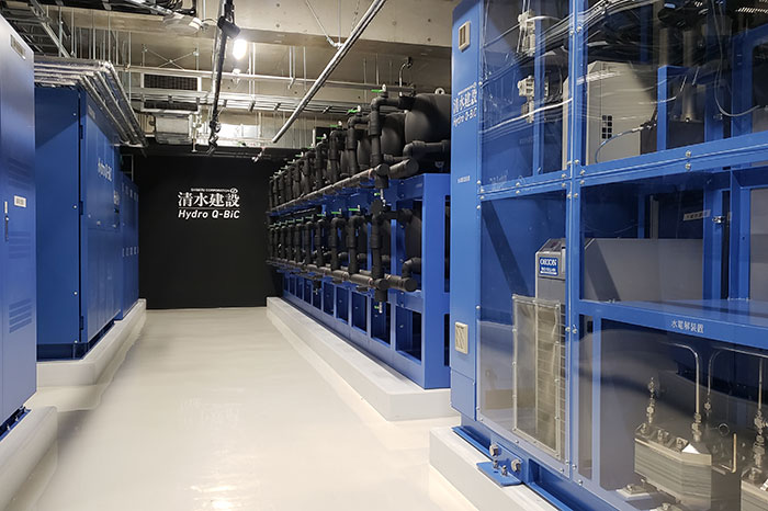 スポーツベット北陸支店で稼働中のHydro Q-BiC®