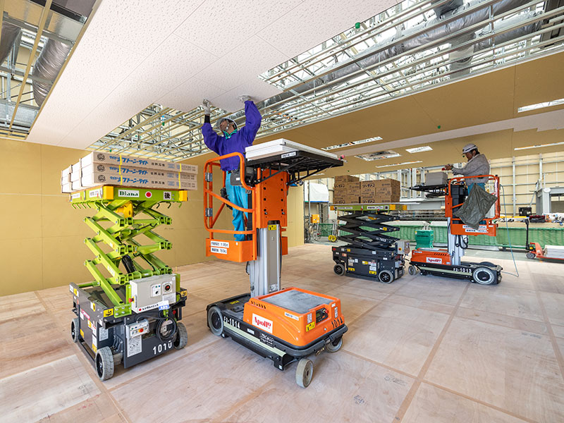 開発機械の施工検証