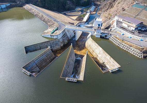 千五沢ダム改築