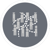 Pedestrian flow analysis
 icon