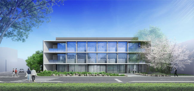The exterior of the new Hokuriku Branch office building will have an artistic finish suスポーツベット 入金不要able for a Machiya, tradスポーツベット 入金不要ional merchant’s house. The exterior latticework framework around the building is modeled on the look of a Machiya, tradスポーツベット 入金不要ional merchant’s house and will also function as the earthquake-resistant walls of the structure.