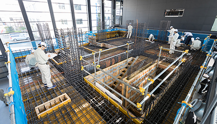 Training on rebar inspection