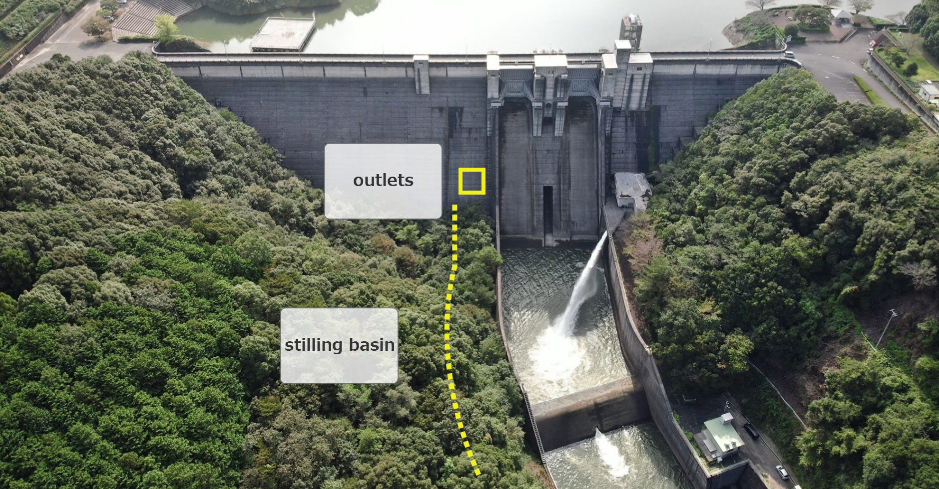 Full view of Nomura スポーツ ベット あい お ー (downstream)