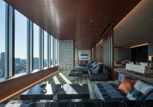 Lobby lounge of PARK AXIS PREMIER スポーツベット 知恵袋, luxury residential rental housing