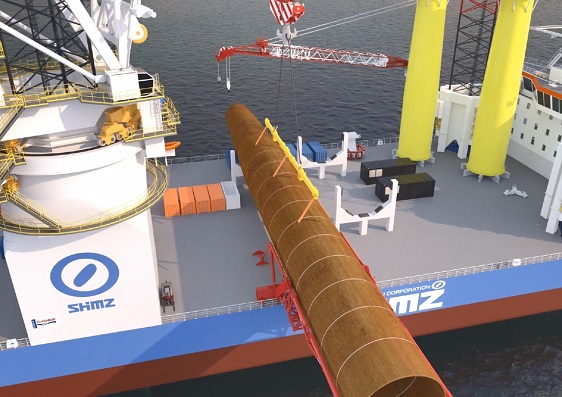 （1）Load スポーツベット サポートe monopile (foundation)