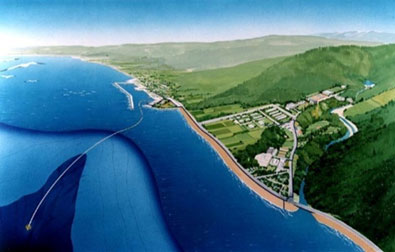 熊石スポーツベット テニス深層水取水施設