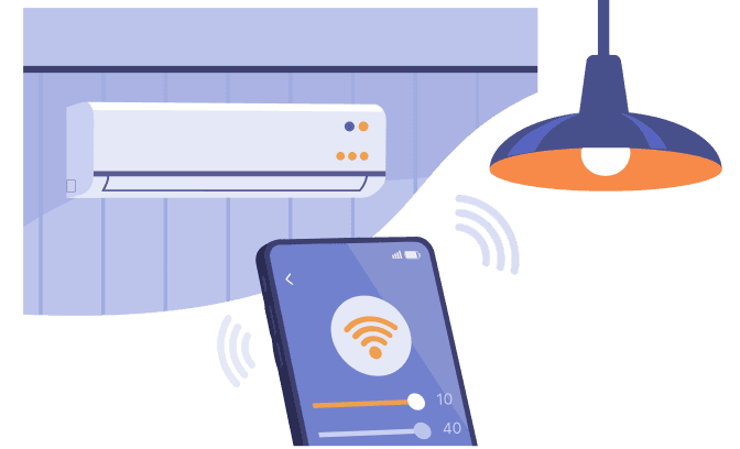 避難可否、建物点検階特定のイラスト