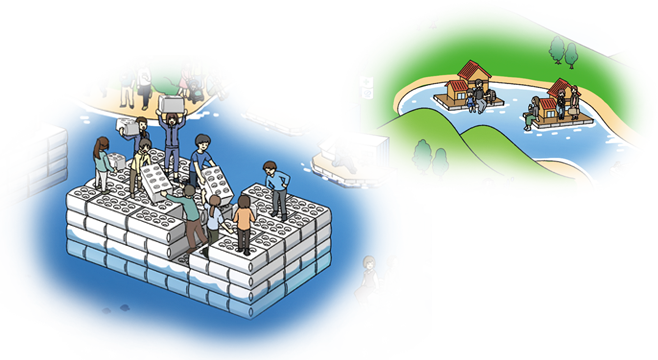 ブロックスポーツベット口コミ上の建物