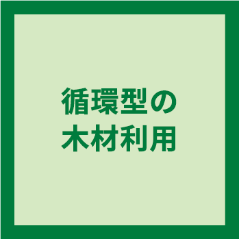 循環型の木材利用