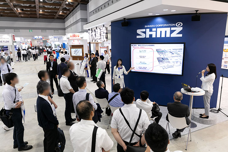 2019年イstake スポーツベットーフェッstake スポーツベット ジャパンでの当社ブースの様子