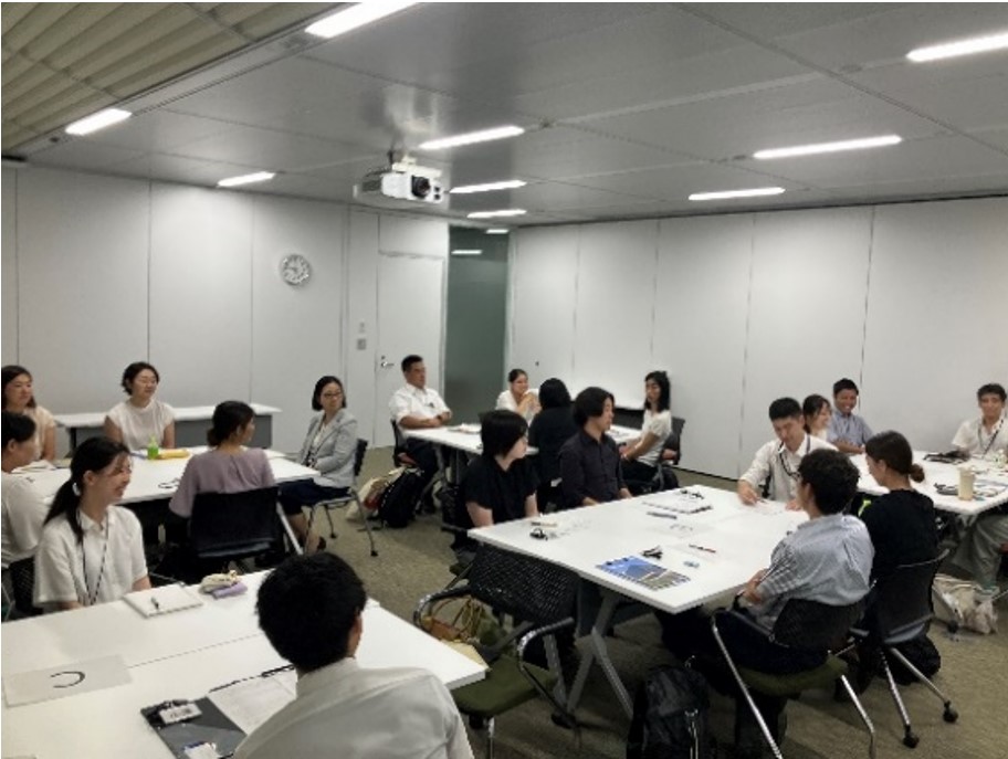 グループワークには当社従業員も参加