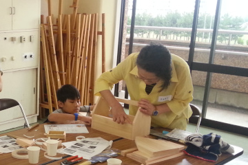 Vol.29&emsp;出張木工教室を通じて障がい者の方と交流