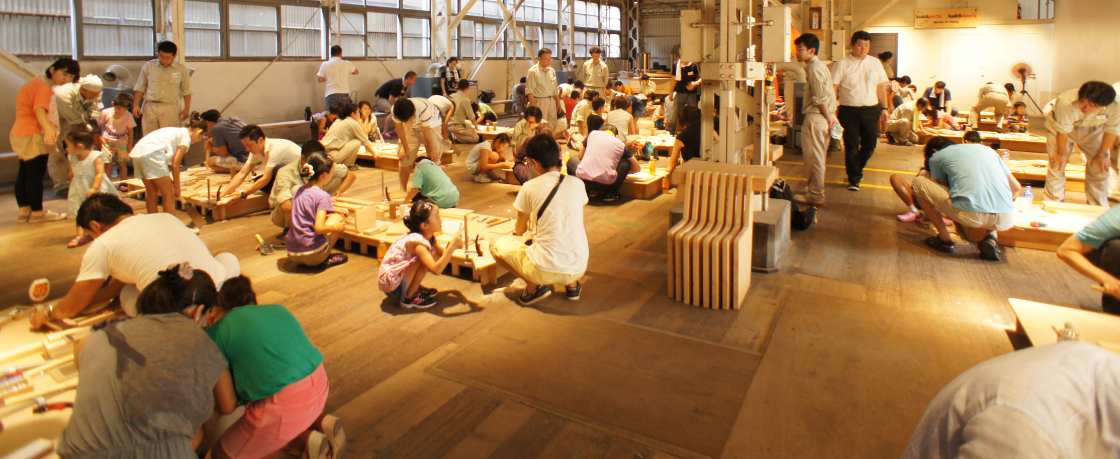 木の可能性を探る スポーツベット 入金.35 夏休み親子スポーツベット 入金教室史上、最も暑い1日を楽しく満喫