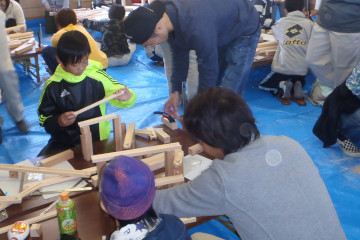 Vol.46&emsp;木工教室史上初のビー玉ころがし装置を製作