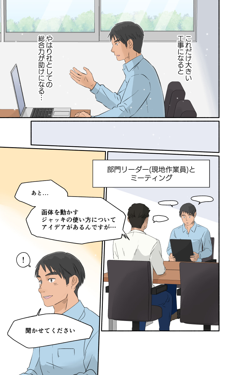 マンガ7ページ目