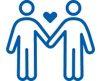 スポーツ ベット カジノ適用(同性パートナーを含む)のアイコン