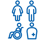 オールジェンダートイレのアイコン