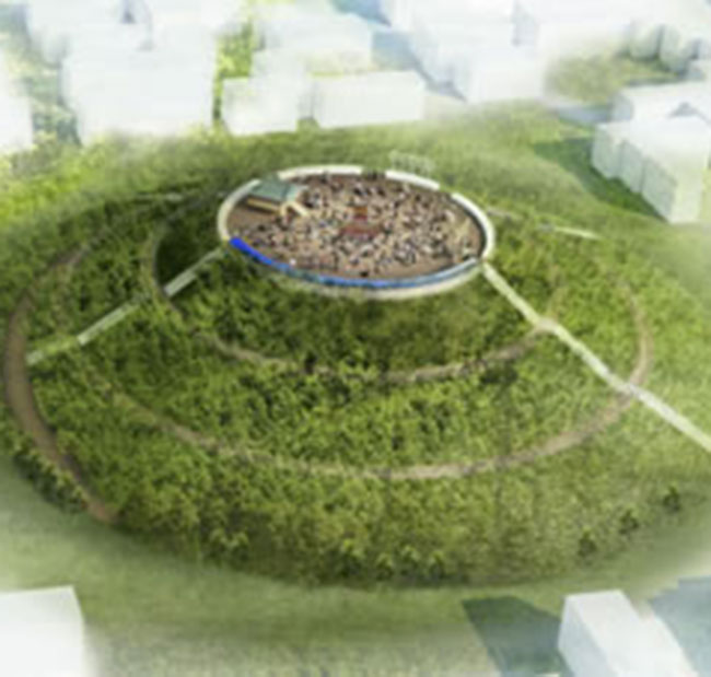 津波対策造成「グリーンマウンド」