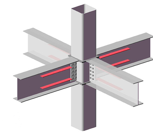 鉄骨造建物の梁部材を合理化する新工法「エコウェブ工法」