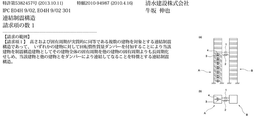 スポーツベット ボーナス21_固有周期が同じ複数の建物のひとつに回転慣性質量ダンパー設置した連結制震構造