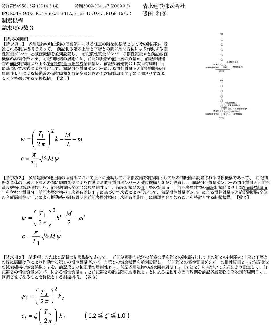 スポーツベット ボーナス41.慣性質量ダンパーとその減衰機構の諸元を適切に設計することで優れた制振効果を得られる多層建物用の制振機構