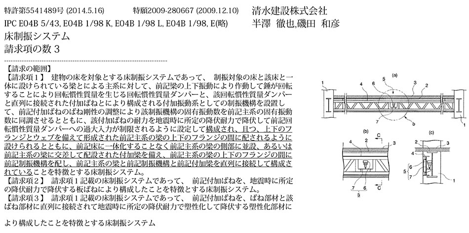 スポーツベット ボーナス46.地震時に制振機構の損傷を防ぐ床制振システム