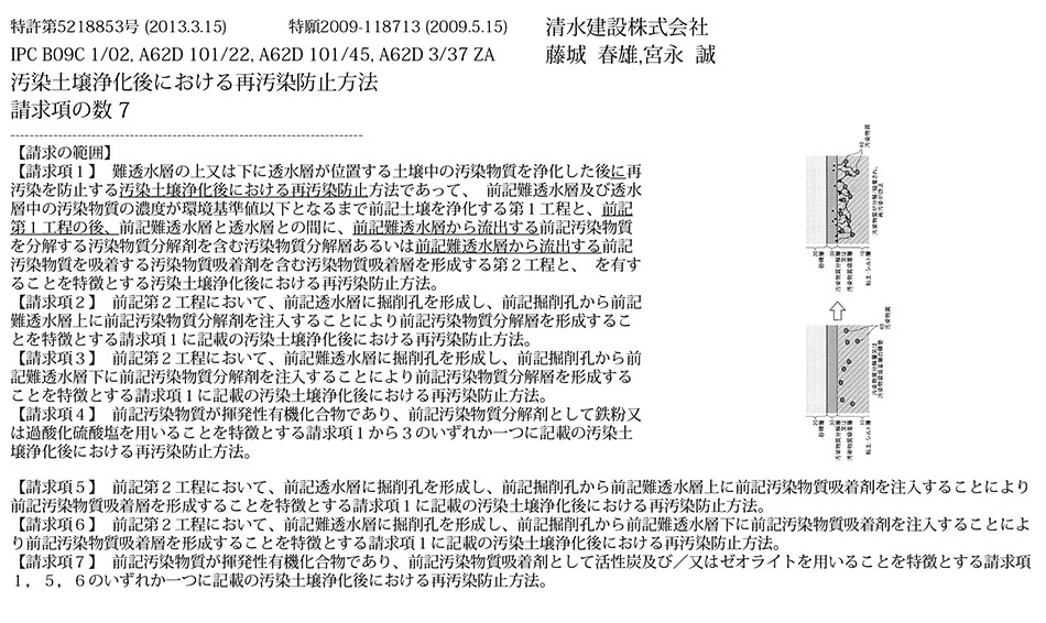 B-13_汚染物質に汚染された土壌を一旦浄化した後に再汚染が起きるのを防止する方法