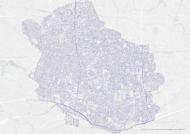 道路ネットワークデータ