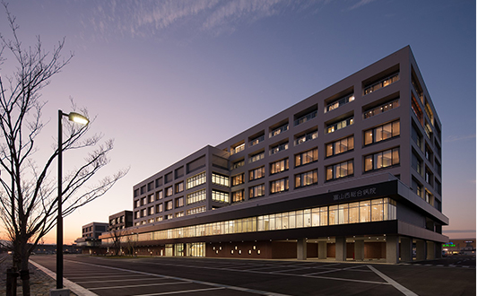 富山西総合スポーツベット ブラックジャックの夕景