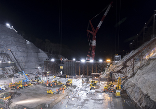 施工状況全景（平成29年4月撮影）