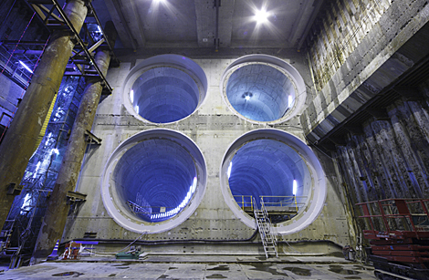 調布駅付近連続立体交差