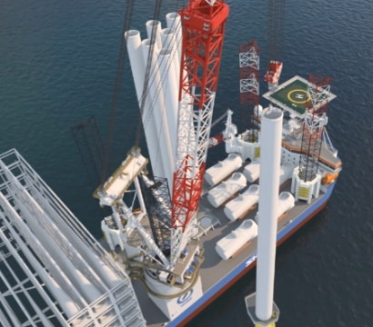 （5）タワー据付