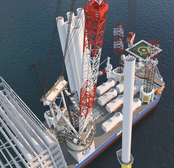 （5）タワー据付