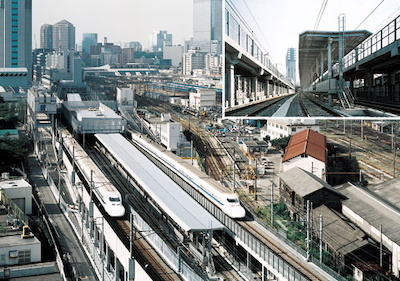 東海道新幹線品川駅（留置線部）