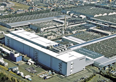 富士重工業塗装工場