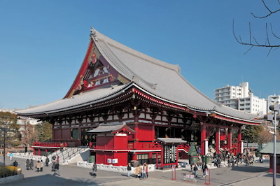Senso-ji Temple Main Hall (External Renovation)