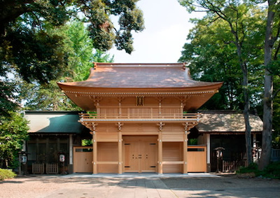 Two-storied Gate, Hachiman Shrine