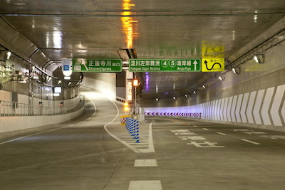 スポーツベット 予想屋 of open cut tunnel in the Shorenji River west area, Hanshin Exスポーツベット 予想屋essway Route 2 Yodogawa-sagan Route