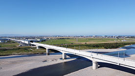 Hokuriku Shinkansen Tedorigawa Bridge